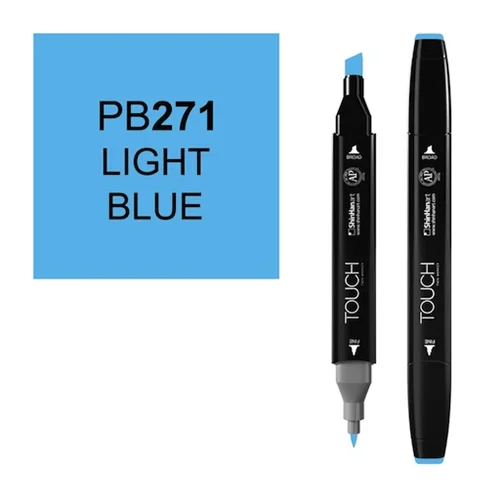 ماژیک دوسر تاچ PB271 Light Blue