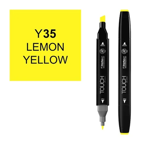 ماژیک دوسر تاچ Y35 Lemon Yellow