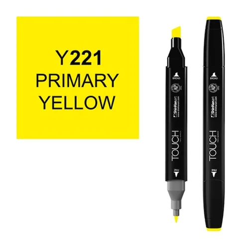 ماژیک دوسر تاچ Y221 Primary Yellow