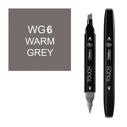 ماژیک دوسر تاچ WG6 Warm Grey 6