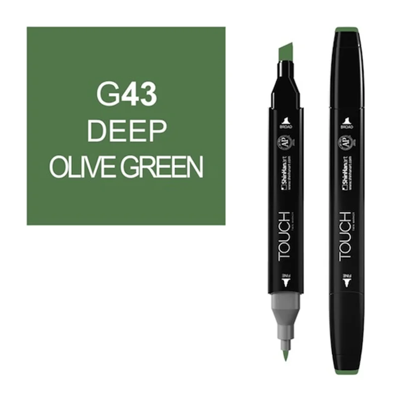 ماژیک دوسر تاچ G43 Deep Olive Green
