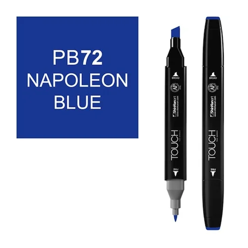 ماژیک دوسر تاچ PB72 Napoleon Blue